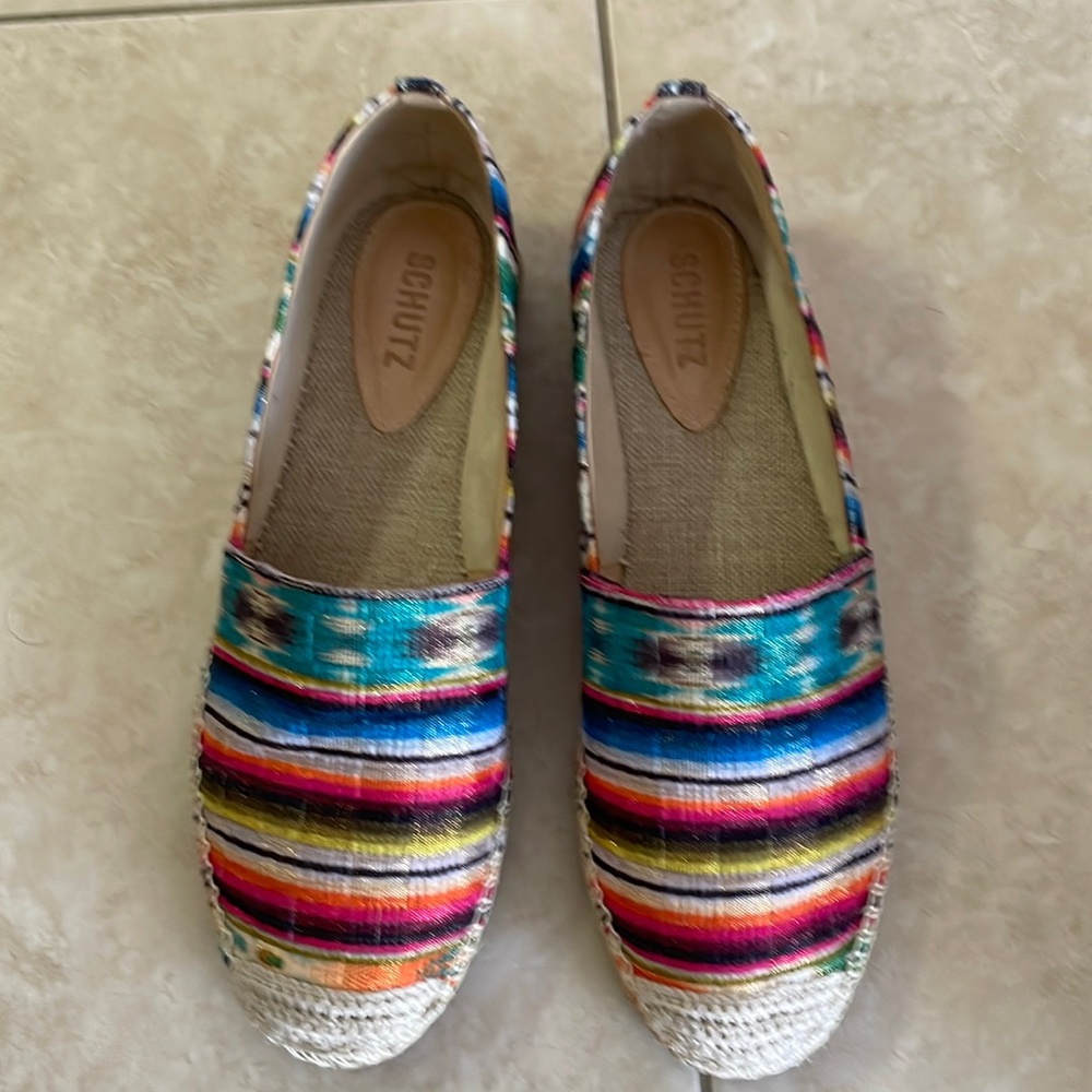 Shultz espadrilles multicolored